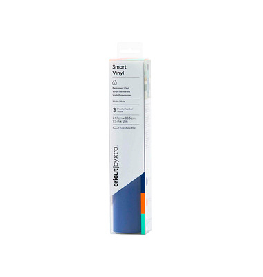 Joy Xtra Smart Vinyl Pinwheel Vinylfolie permanent farbsortiert 24,1 x 30,5 cm, 