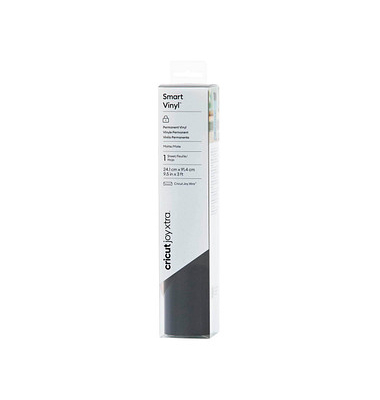 Joy Xtra Smart Vinyl Vinylfolie permanent schwarz matt 24,1 x 91,4 cm,  1 Rolle