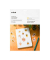 bedruckbare Aufkleberfolie für Schneideplotter gold 21,0 x 29,7 cm, 
