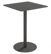 Stehtisch CROSS TRCROS8080H.01 110cm (H), 80x80cm (BxT), quadratisch, schwarz / schwarz