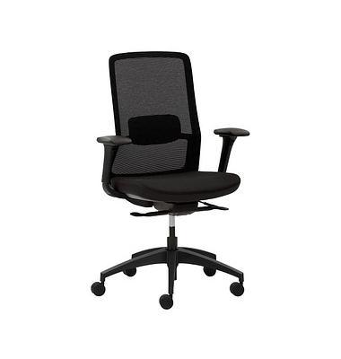 Bürostuhl, 2481 Stoff schwarz