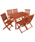 Sitzgruppe AngwinPittsburgh, natur Holz, 7-teilig