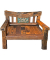 Gartenbank Sumba 940233 braun Holz 120,0 cm