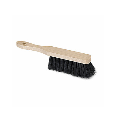 Handfeger schwarz Holz 28,0 cm breit