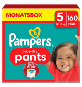 Windeln baby-dry™ Monatsbox Größe Gr.5 (12-17 kg) für Babys und Kleinkinder (4-18 Monate)