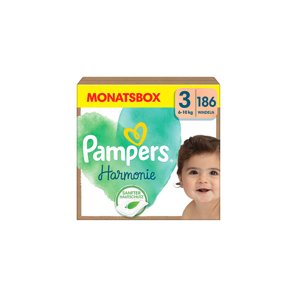 8700216251235 - Windeln Harmonie? Größe Gr3 (6-10 kg) für Babys und Kleinkinder (4-18 Monate) 8700216251235 186 Stück 8700216251235 - Windeln Harmonie? Größe Gr3 (6-10 kg) für Babys und Kleinkinder (4-18 Monate) 8700216251235 186 Stück