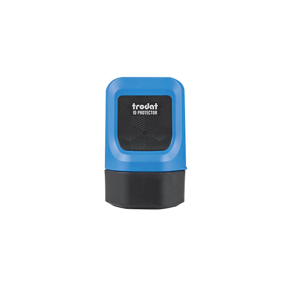 9010035995234 - Datenschutz-Rollstempel ID Protector selbstfärbend schwarz ohne Logo 1 St