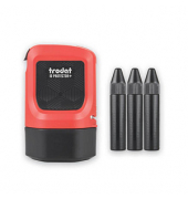 Datenschutz-Rollstempel ID Protector+ selbstfärbend schwarz