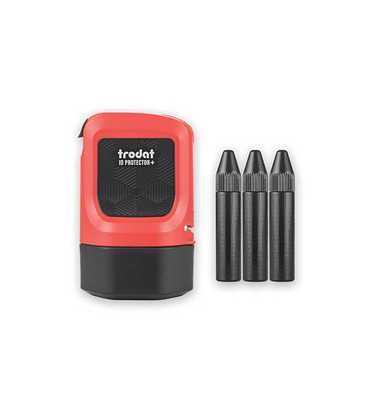 Datenschutz-Rollstempel ID Protector+ selbstfärbend schwarz