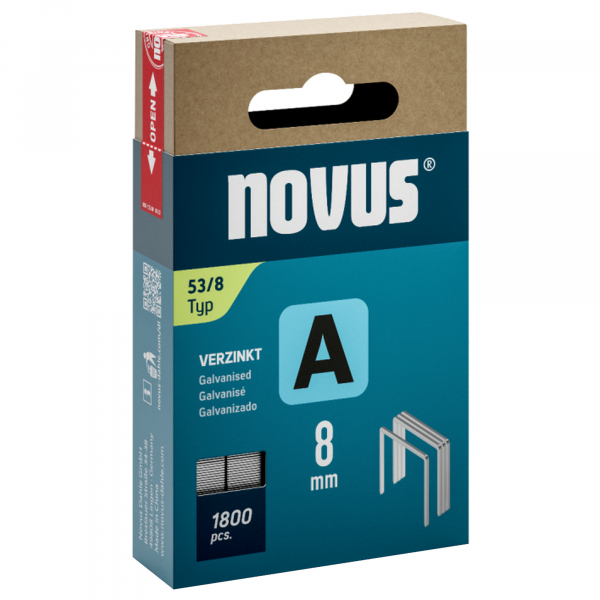 4009729080733 - Tackerklammern Typ A 53 8 042-0774 Stahldraht 4009729080733 1800 Stück