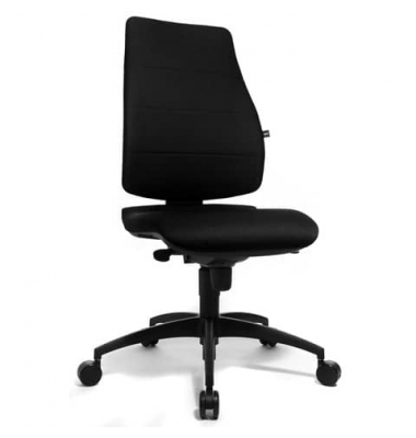 Bürodrehstuhl Syncro Soft, schwarz, bis 110kg