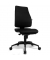 B&uuml;rodrehstuhl Syncro Soft, schwarz / schwarz, bis 110kg, ohne Kopfst&uuml;tze