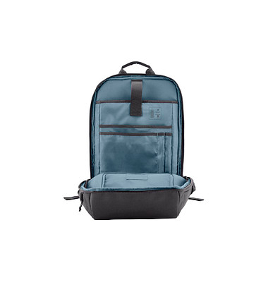 Laptop-Rucksack Kunststoff grau 18,0 l bis 39,6 cm (15,6 Zoll)