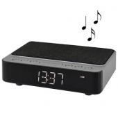 UR250SW Radiowecker schwarz