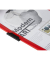 Klemmhefter 038-2345-004-01, A4 rot, für ca. 30 Blatt, Polypropylen (PP)