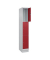 Schließfachschrank Classic PLUS lichtgrau, rubinrot 080020-103 S10001, 3 Schließfächer 30,0 x 50,0 x 195,0 cm