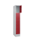 Schließfachschrank Classic PLUS lichtgrau, rubinrot 080020-104 S10001, 4 Schließfächer 30,0 x 50,0 x 185,0 cm