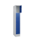 Schließfachschrank Classic PLUS enzianblau, lichtgrau 080020-104 S10003, 4 Schließfächer 30,0 x 50,0 x 185,0 cm
