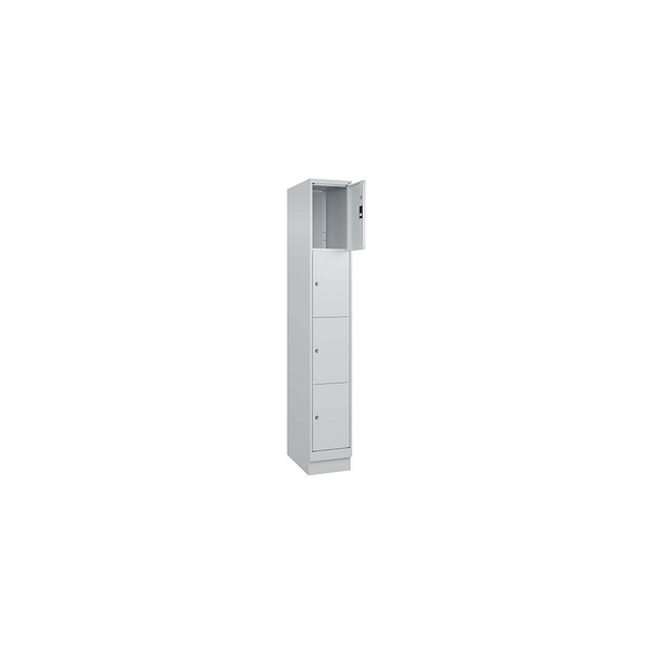4066681682641 - Schließfachschrank Classic PLUS lichtgrau 080020-104 S10009 4 Schließfächer 300 x 500 x 1850 cm 4066681682641 C+P-Möbel 4066681682641 - Schließfachschrank Classic PLUS lichtgrau 080020-104 S10009 4 Schließfächer 300 x 500 x 1850 cm 4066681682641 C+P-Möbel