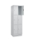 Schließfachschrank Classic PLUS lichtgrau 080020-203 S10009, 6 Schließfächer 60,0 x 50,0 x 195,0 cm