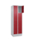 Schließfachschrank Classic PLUS lichtgrau, rubinrot 080020-204 S10001, 8 Schließfächer 60,0 x 50,0 x 185,0 cm