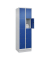 Schließfachschrank Classic PLUS enzianblau, lichtgrau 080020-204 S10003, 8 Schließfächer 60,0 x 50,0 x 185,0 cm