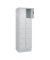 Schließfachschrank Classic PLUS lichtgrau 080020-204 S10009, 8 Schließfächer 60,0 x 50,0 x 185,0 cm