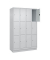 Schließfachschrank Classic PLUS lichtgrau 080020-403 S10009, 12 Schließfächer 120,0 x 50,0 x 195,0 cm