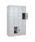 Schließfachschrank Classic PLUS lichtgrau 080020-404 S10009, 16 Schließfächer 120,0 x 50,0 x 185,0 cm