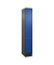 Schließfachschrank Classic PLUS enzianblau, schwarzgrau 080020-103 S10024, 3 Schließfächer 30,0 x 50,0 x 195,0 cm