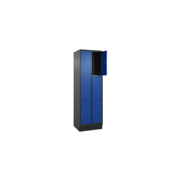 4068427433197 - Schließfachschrank Classic PLUS enzianblau schwarzgrau 080020-203 S10029 6 Schließfächer 600 x 500 x 1950 cm 4068427433197 4068427433197 - Schließfachschrank Classic PLUS enzianblau schwarzgrau 080020-203 S10029 6 Schließfächer 600 x 500 x 1950 cm 4068427433197