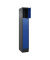 Schließfachschrank Classic PLUS enzianblau, schwarzgrau 080020-104 S10030, 4 Schließfächer 30,0 x 50,0 x 185,0 cm