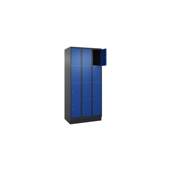 4068427433418 - Schließfachschrank Classic PLUS enzianblau schwarzgrau 080020-304 S10038 4 Schließfächer 900 x 500 x 1850 cm 4068427433418 4068427433418 - Schließfachschrank Classic PLUS enzianblau schwarzgrau 080020-304 S10038 4 Schließfächer 900 x 500 x 1850 cm 4068427433418