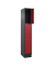 Schließfachschrank Classic PLUS rubinrot, schwarzgrau 080020-103 S10025, 3 Schließfächer 30,0 x 50,0 x 195,0 cm