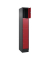 Schließfachschrank Classic PLUS rubinrot, schwarzgrau 080020-104 S10031, 4 Schließfächer 30,0 x 50,0 x 185,0 cm