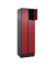 Schließfachschrank Classic PLUS rubinrot, schwarzgrau 080020-204 S10036, 8 Schließfächer 60,0 x 50,0 x 185,0 cm