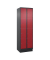 Schließfachschrank Classic PLUS rubinrot, schwarzgrau 080020-204 S10036, 8 Schließfächer 60,0 x 50,0 x 185,0 cm