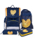Schulranzen-Set ERGONOMIC FLEXI Kunstfaser blaugold