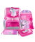Schulranzen-Set ERGONOMIC FLEXI Kunstfaser pink