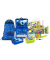Schulranzen-Set ERGONOMIC FLEXI Kunstfaser blau