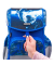 Schulranzen-Set ERGONOMIC FLEXI Kunstfaser blau