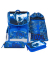 Schulranzen-Set ERGONOMIC FLEXI Kunstfaser blau