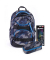 Schulrucksack Next Gen Kunstfaser grauschwarz