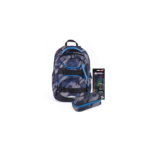 9014400345112 - Schulrucksack Next Gen Kunstfaser grauschwarz 9014400345112 JOLLY 9014400345112 - Schulrucksack Next Gen Kunstfaser grauschwarz 9014400345112 JOLLY