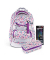 Schulrucksack Next Gen Kunstfaser pink weiß