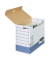 Archivbox Bankers Box 0027701, A4, weiß/blau, innen 15x31,5x26cm, Karton