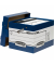 Archivbox System ERGO-Box Heavy Duty 0038801, A4+, blau, Recyclingkarton