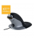 Vertikalmaus Penguin S 9894801, 6 Tasten, mit Kabel, USB-Kabel, ergonomisch, Laser, schwarz, silber