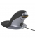 Vertikalmaus Penguin S 9894801, 6 Tasten, mit Kabel, USB-Kabel, ergonomisch, Laser, schwarz, silber