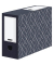 Archivbox Bankers Box Décor Serie 4482901, mitternachtsblau/weiß, innen 9,8x25,1x34,3cm, Karton